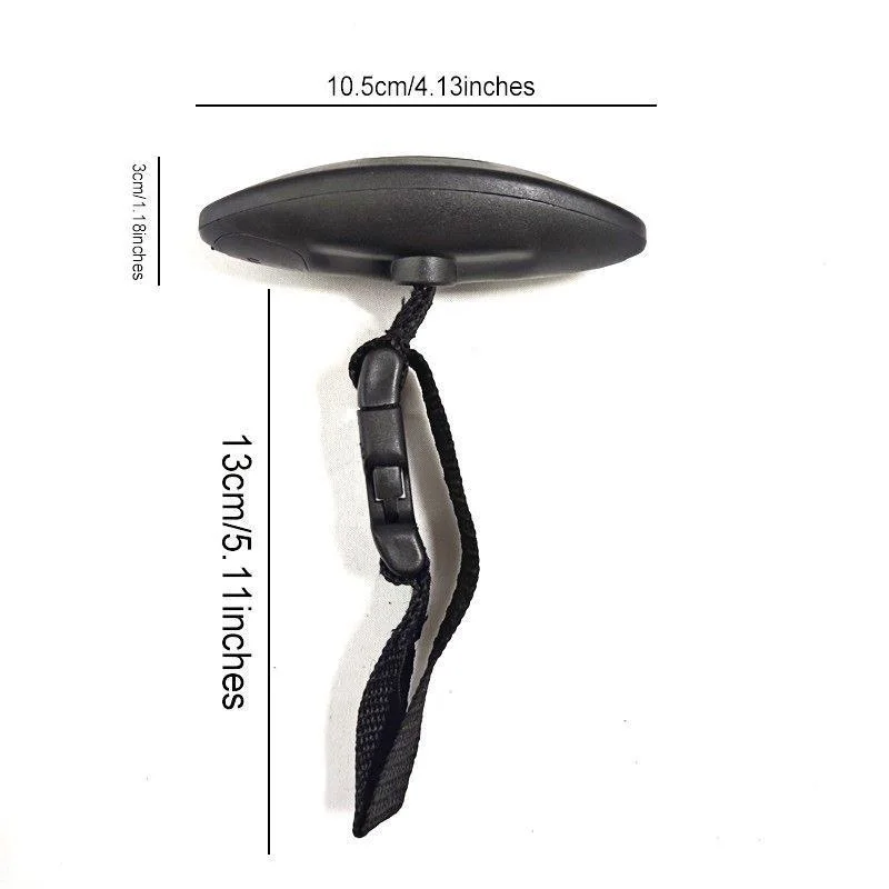 40kg/100g LCD Digital Scale Electronic Luggage Portable Travel Digital Hanging Scales With Webbing