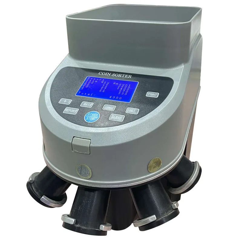 

New multi site coin counter and sorting machine high-speed