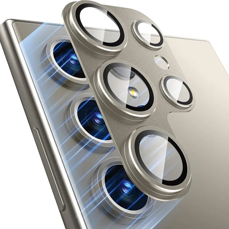Premium Metal Camera Lens Glass Protector - Glass Lens Cover Accessories