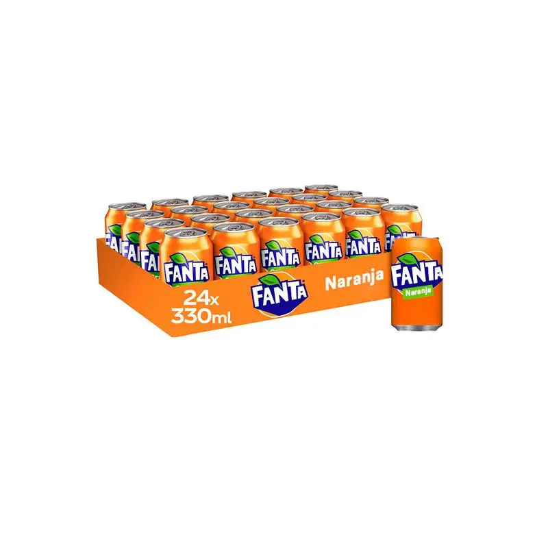 24 Latas De FANTA NARANJA / FANTA LIMON ZERO, NESTEA LIMON, CAJA 24Unidades lata 33cl / 330ml, Bebida Nacional, Envio Desde España