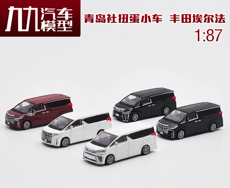 Коллекция литой под давлением модели автомобилей Toyota Alphard Verfa SUV 1/87 дюймов |