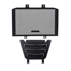 Motorcycle Radiator Guard Protection Engine Cover Protector (Black Set)