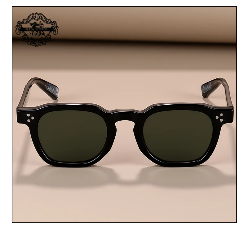 Retro Polygon Sunglasses - Womens TR90 Frame Polarized UV400 Summer Shades
