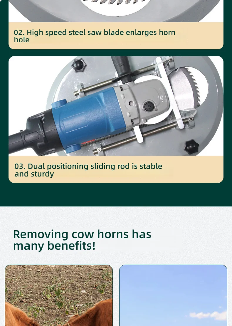 Hot Selling Electric Cattle Dehorner Animal Dehorner Tool  Cow  Cutting Horns Ma