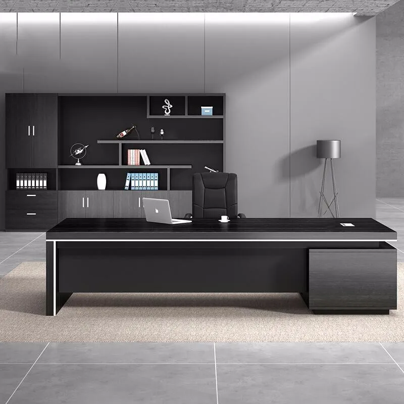 

Drawers Modern Office Desks Corner Reception Accessories Art Computer Desks Standing Shelf Escritorio Para Compuradora Furniture