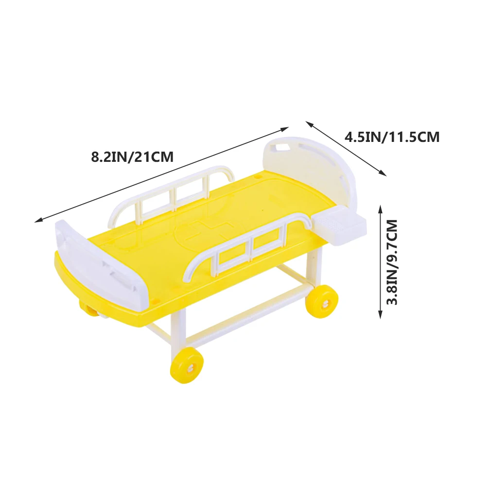 Simulated Hanging Infusion Bottle Model Kids Toys House Playing Doctor Pretending Hanging Bottle Hospital Bed, 6