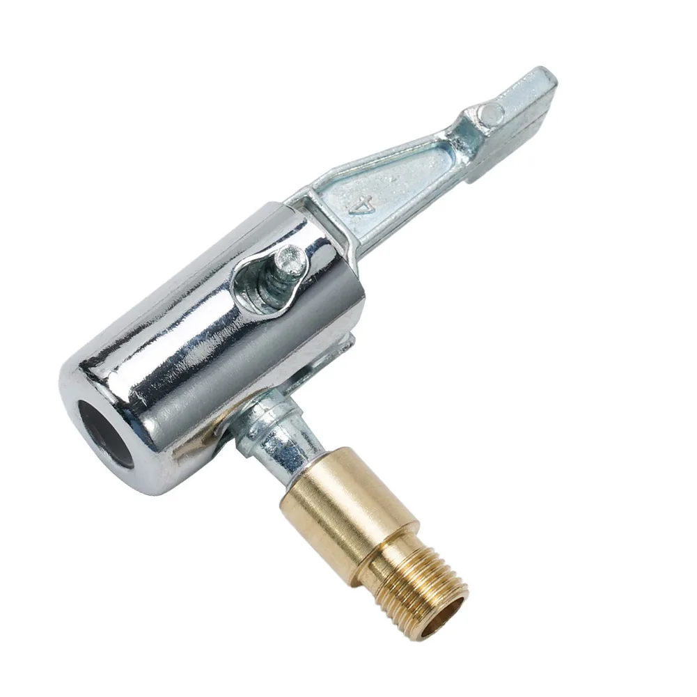 

Car Truck Tire AirChuck Inflator Pump Valve Connector Clip-on Adapter Car Brass Wheel Valve For Inflatable Pump