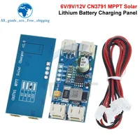 1/3 pièces 1 cellule de charge de batterie au Lithium 3.7V 4.2V CN3791 MPPT régulateur de panneau solaire Module de contrôleur 5V 6V 9V 12V 3