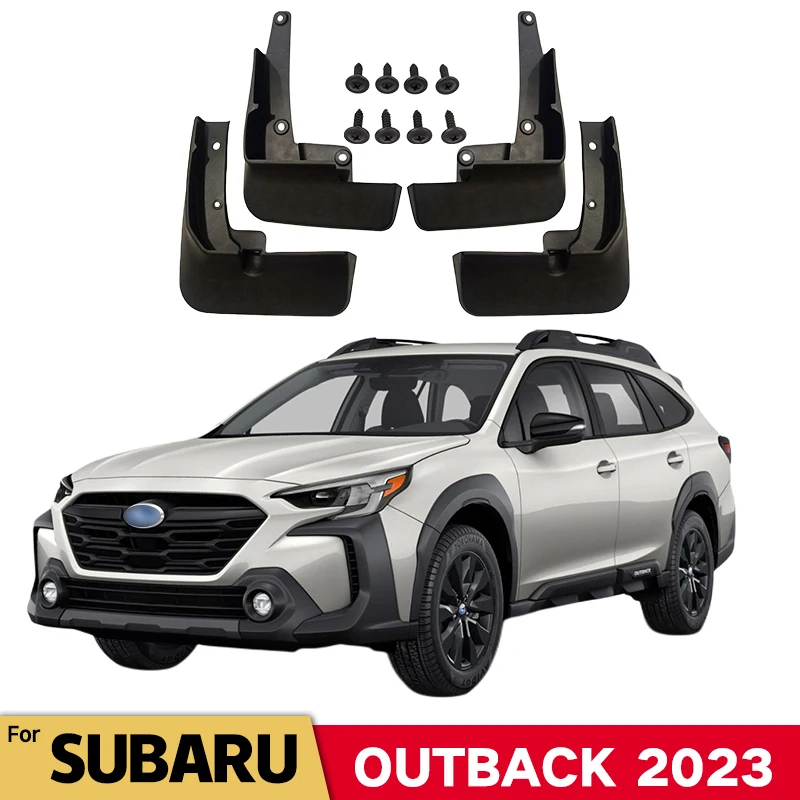 

Aiwollde MudFlaps For SUBARU OUTBACK 2023 Mudguards Mud Flaps Splash Guards Front Rear Wheels Fender Car Accessories 4Pcs
