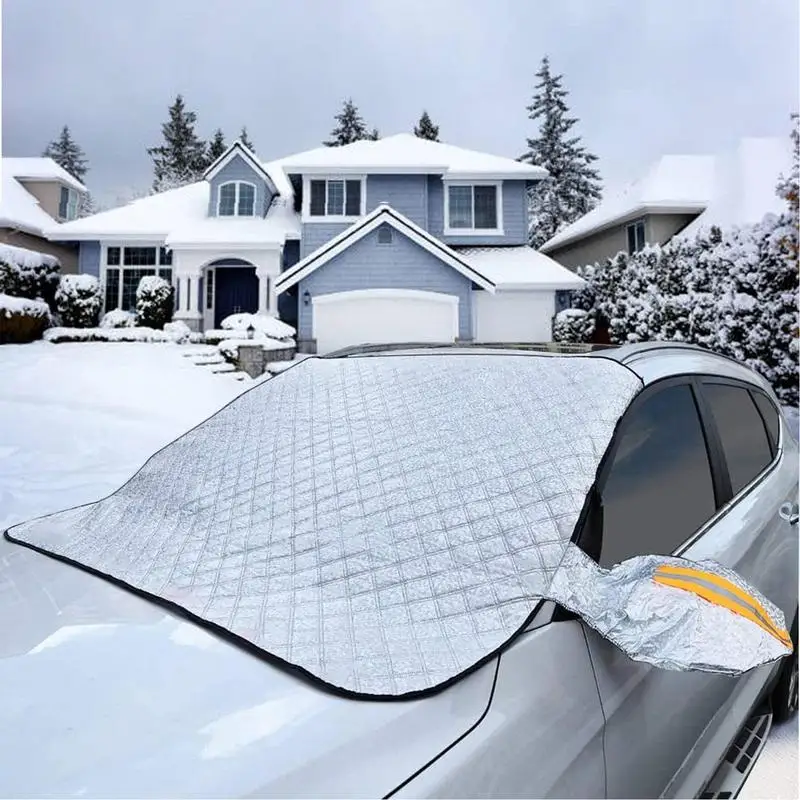 Autoabdeckung Frontscheibe Auto Frost Schnee Winter XL Schutz für Dacia  Sandero