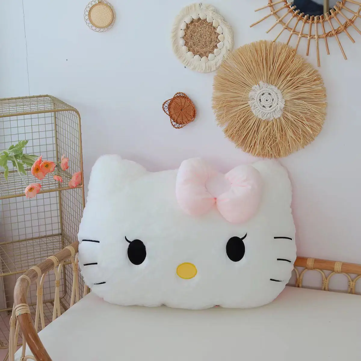 NEW Hello Kitty Cafe Las Vegas Cushion Pillow Collector Item Plush San Rio  Cat