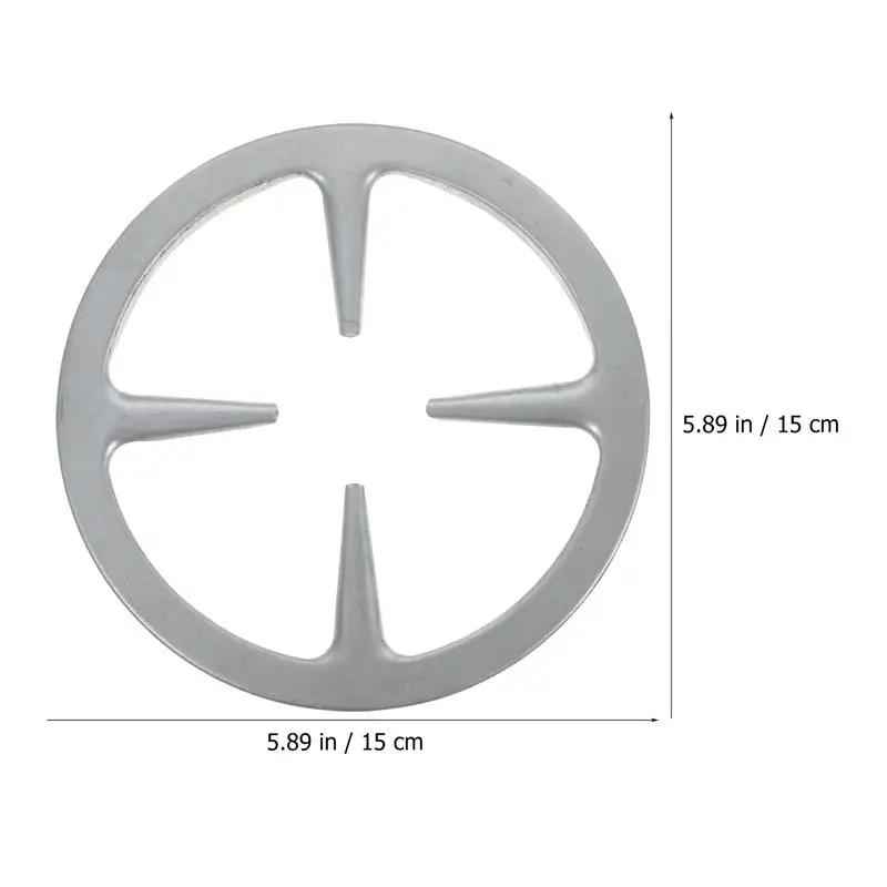 Stove Pot Holder Bracket Cooker Support Rack Reducer Rack Coffee Pot Gas Stove Holders Nonslip Stand Iron Wok Pan Pot Support Ring Thicken