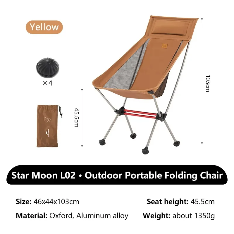 Naturehike Opvouwbare ultralichte aluminium & Oxford campingstoel