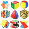 Novelty 2x2 Magic Speed Cube Cubo Magico 3x3 Zauberwürfel Brain Games For Kids IQ Toys Regalos Cumpleaños Niños Para Invitados 1