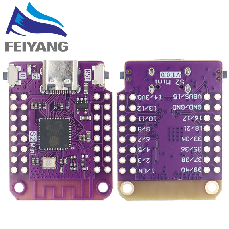 ESP32 S2 Mini WIFI Board Basierend ESP32-S2FN4R2 ESP32-S2 4MB FLASH 2MB PSRAM MicroPython Für Arduino Kompatibel D1 mini upgrade – Detail 6