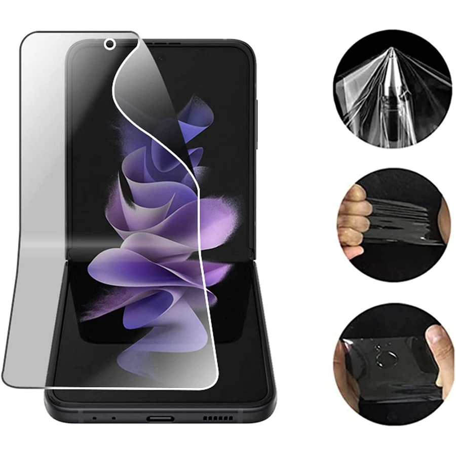 Per Samsung Galaxy Z Flip5 3 4 5G Privacy Screen Protector Matte Anti Spy Hydrogel Film Per Samsung Galaxy Galaxy Z Fold4 3 5G