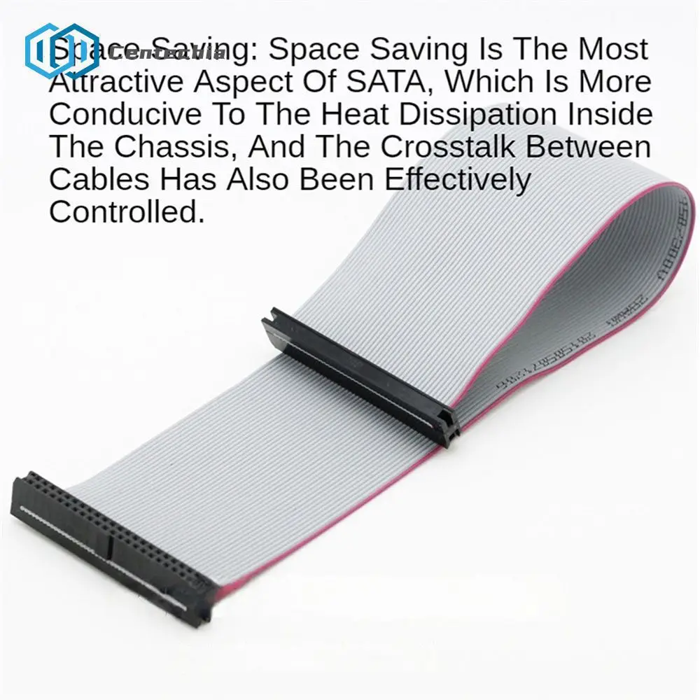 

Кабель для жесткого диска, 20 см, стандартный интерфейс, кабель для передачи данных, двойной порт Ide, экономия места, эффективная передача данных, кабель для жесткого диска ноутбука