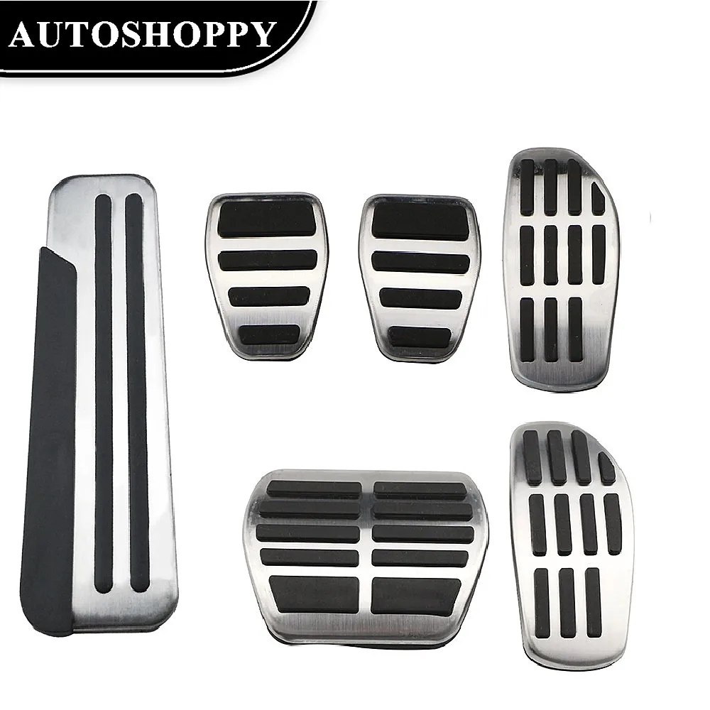 Car Pedals car accessories car pedals pedal cover For Renault Captur Koleos Kadjar Duster Scenic Espace for Samung QM6 Gas Brake Rest Pedal Cover Accessories