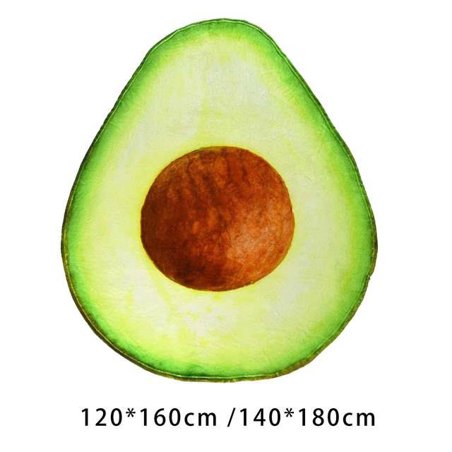 Fruit Throw Blankets Air Conditioning Blanket for Apartment Dorm Living Room