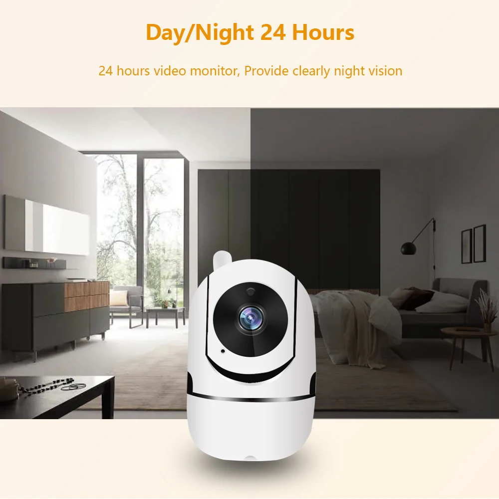 Wireless Baby Monitor Home Security 720P Wifi Baby Monitor With Camera Night Vision Two Way Audio Video Nanny Phone Camera Wireless wireless baby monitor video baby monitor