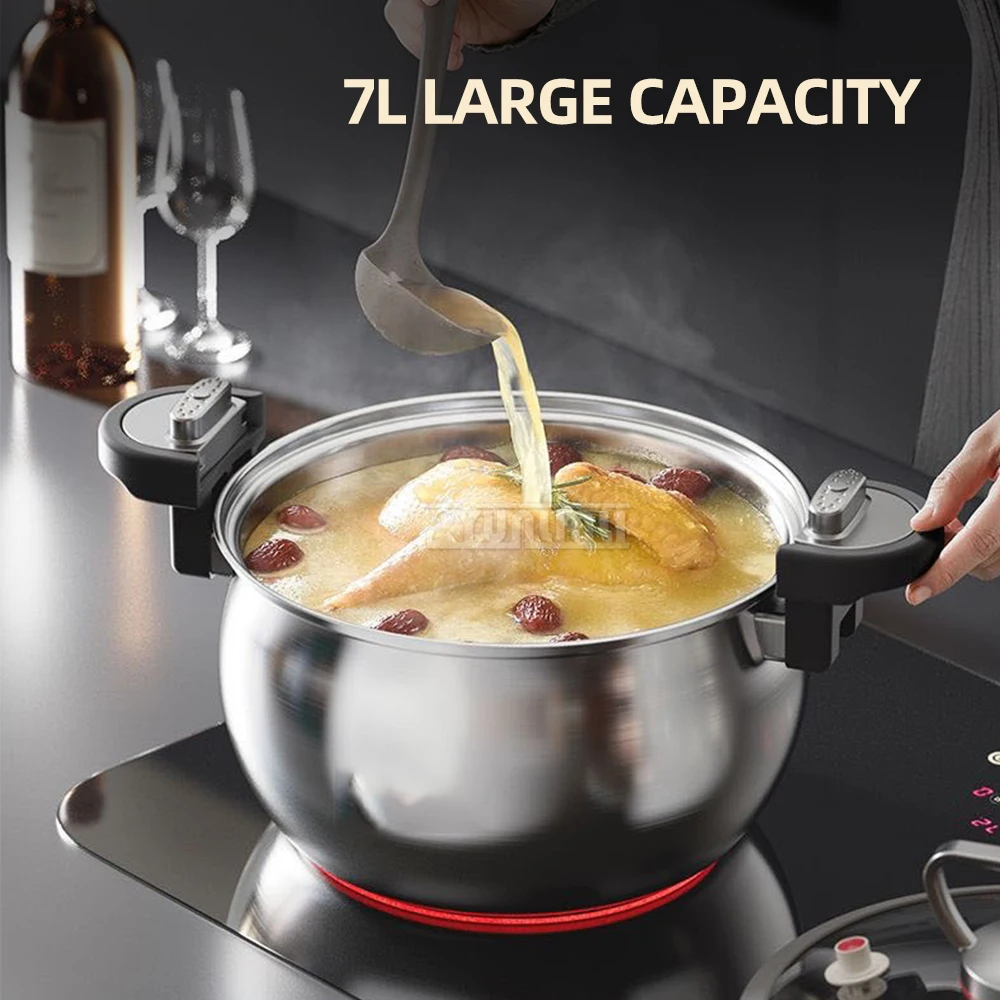Version Steamer Stainless Steel Pressure Cooker Kitchen Cookers Panela De Pressao
