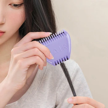 Pettine per tagliacapelli Forbici da taglio a doppio lato Pettine per diradamento dei capelli Pettine per rasoio per capelli a doppio bordo Salone di parrucchiere Strumenti per capelli per lo styling