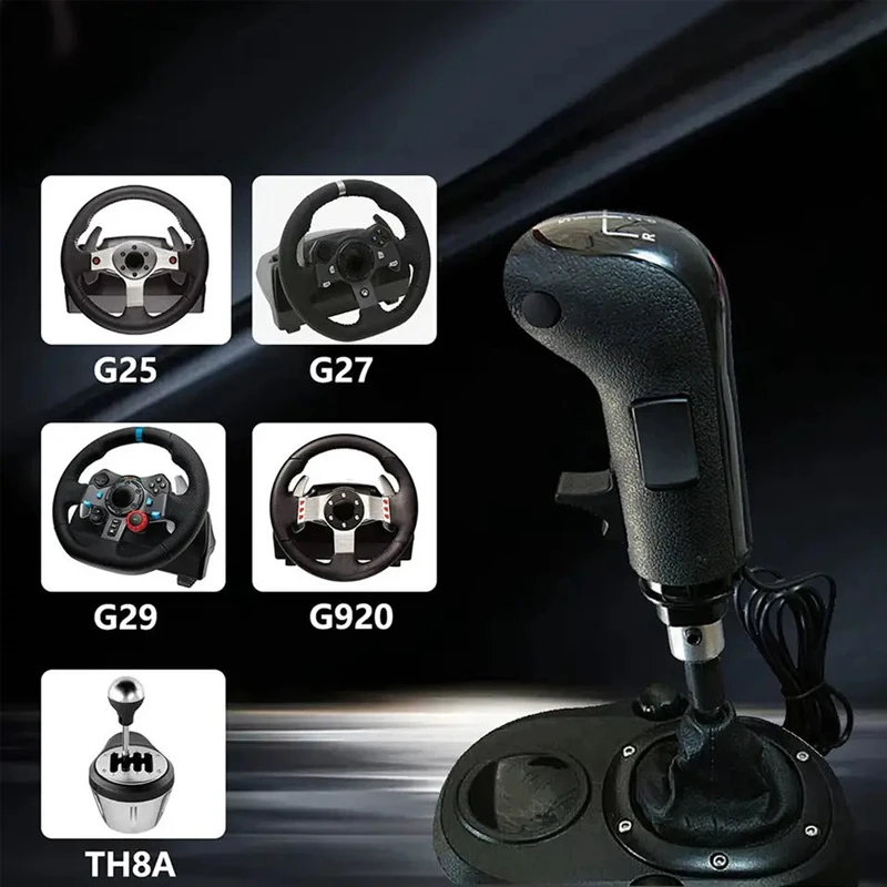 PC USB Shift Knob For Euro Truck Simulator 2 ATS ETS2 High Low