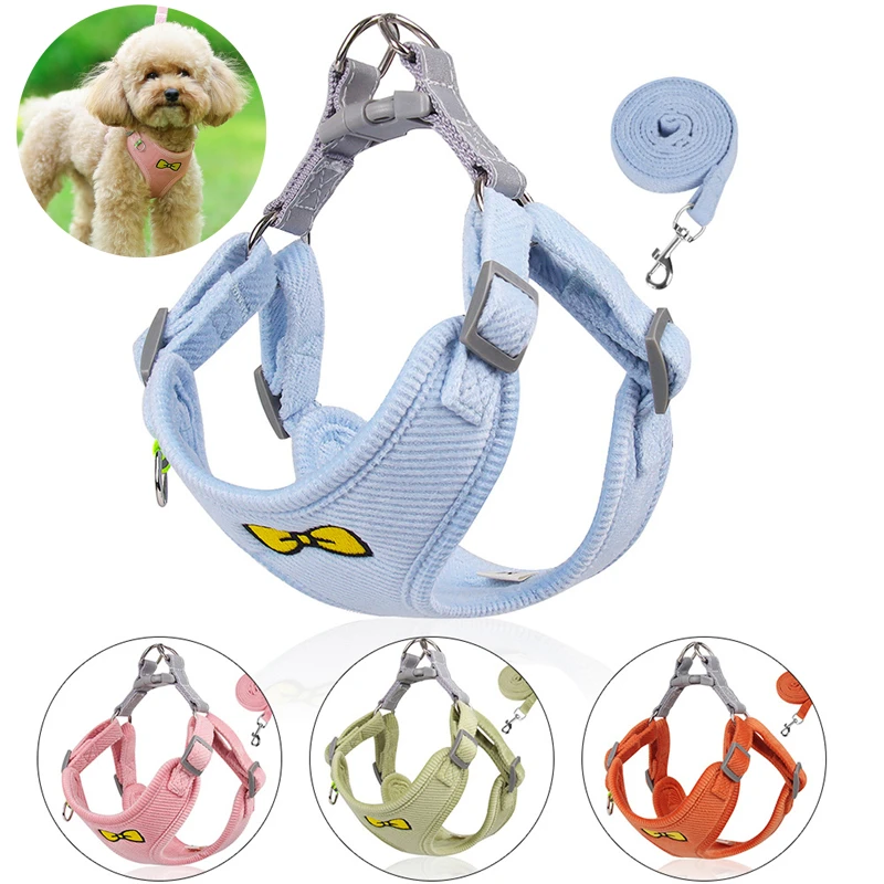 Dog Harness Small Dogs Dog Cat Harnesses Vest Pet Puppy Chest Strap