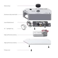 كشاف UV 2UUL اللاسلكي (Rechargeable) – عدسة مزدوجة لتنشيف "الجرين ماسك" في ثوانٍ 2