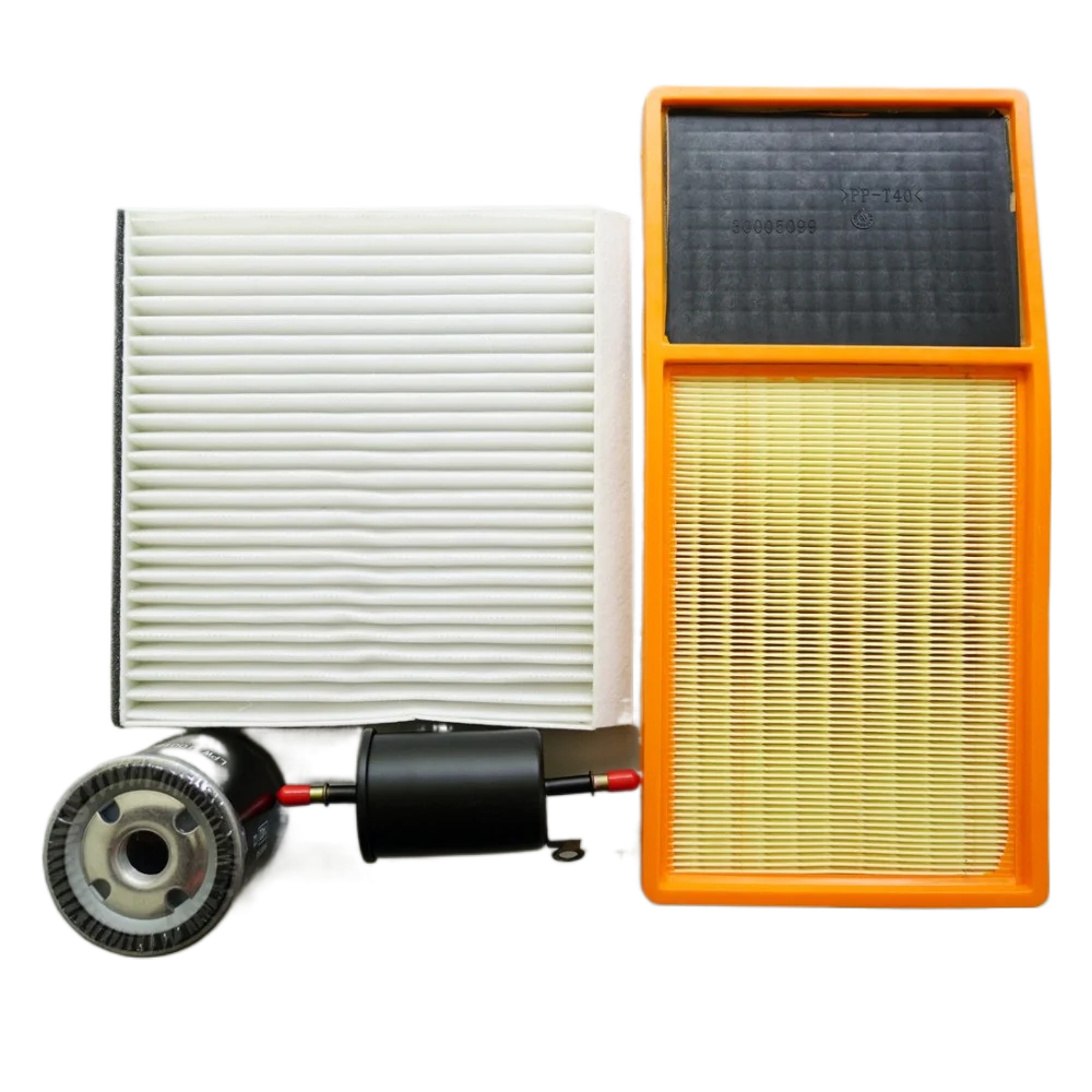 air filter +cabin air condition filter + fuel + Oil for 2011- MG3 30005099 30005704 LPW100180 96335719