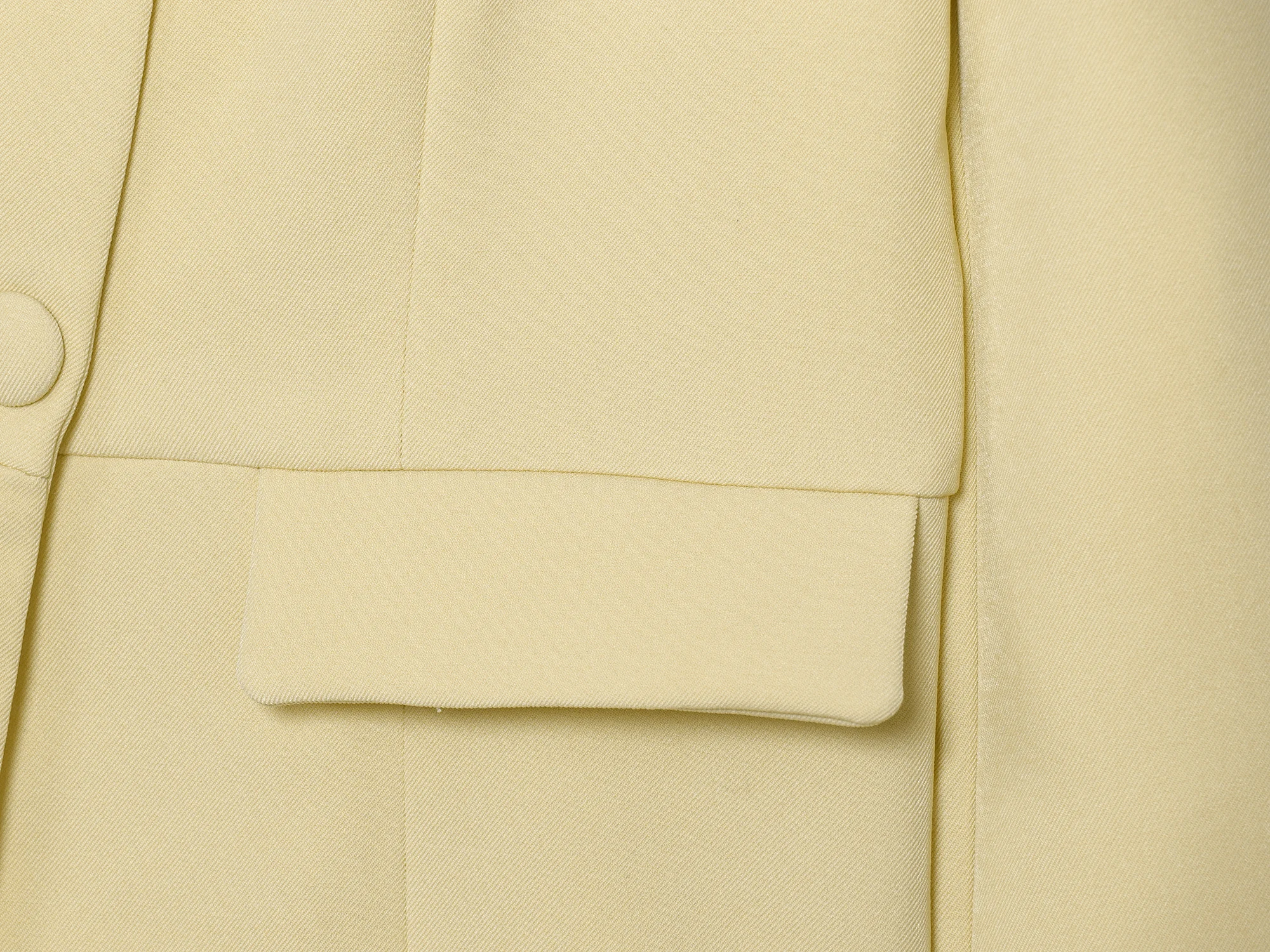 Women's Autumn Jacket New Suit Jackets Round Neck Single Breasted Flip Design Commuting Temperament Slim Fit Tops Clothing