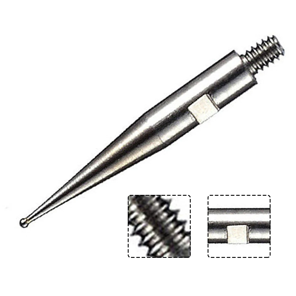 

1pcs M1.6 Contact Points For 190547 Dial Test Indicator M1.6 Thread 0.5mm Carbide Ball Contact Point Cnc Metalworking