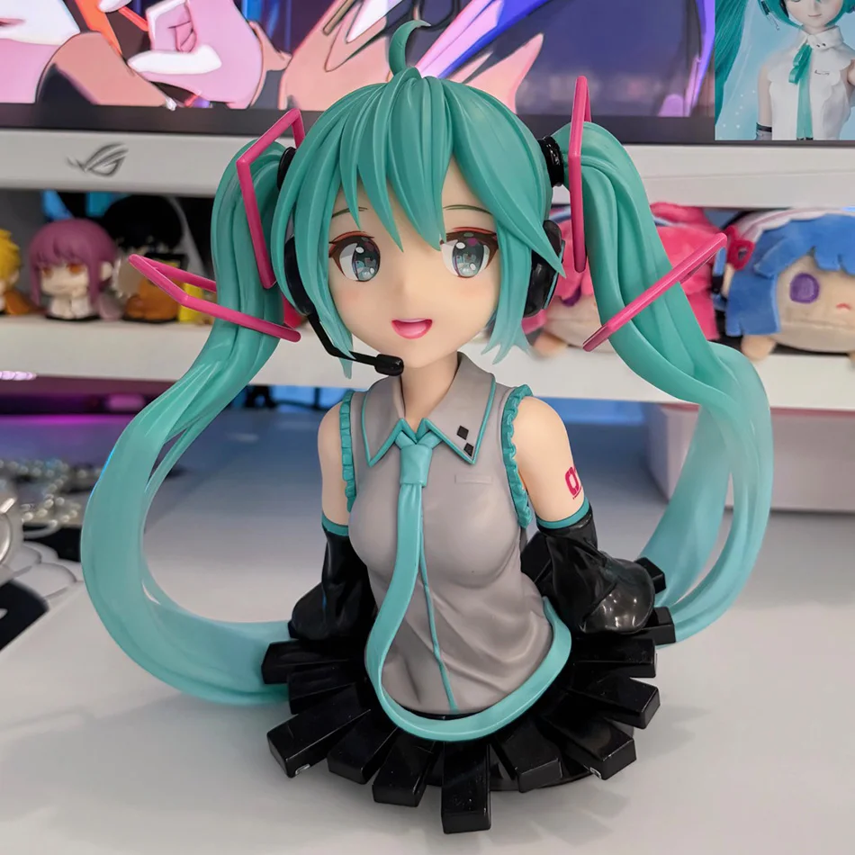 Kawaii Vocaloid Anime Figure Set - Cute Teto Kasane & Hatsune Miku PVC Collectible Statues