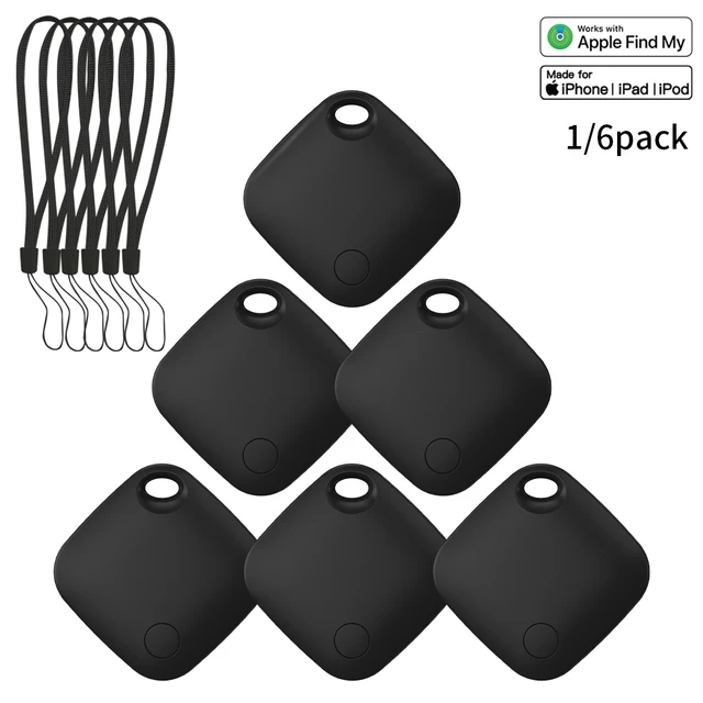 1/6-pack Positioning Far Away Tracker for IOS Apple Find My Keys backpack Item Search Alarm Finder MFI Smart Tag For iPhone ipad