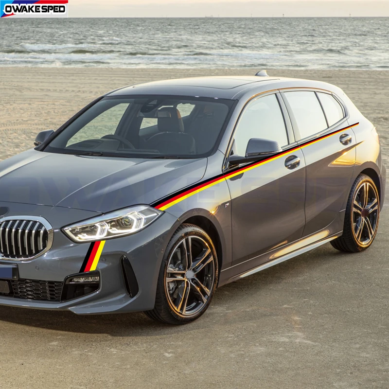 BMW M Performance Set Of POLIMER Stickers Series 2 3 4 5 - Foto 8