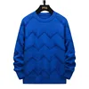 Plus Size Fashion Men Winter Knitted Sweaters Outwear Casual Sweaters O-Neck Pullovers Male Loose Pullovers Clothing 7XL 6XL 5XL 6
