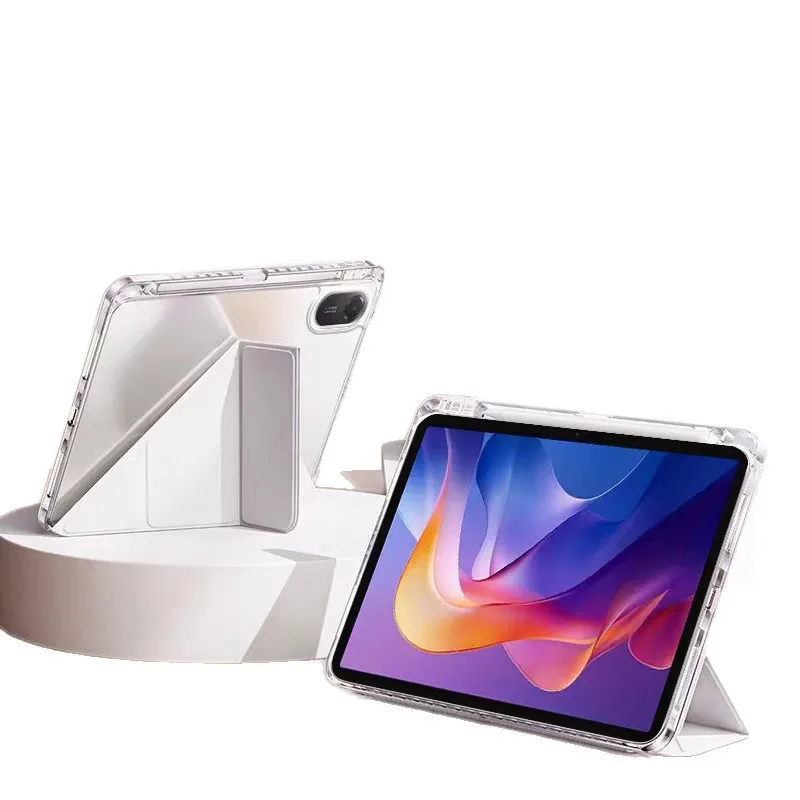Enhanced Protective Tri-Folding Flip Stand Case with Auto Sleep Cover