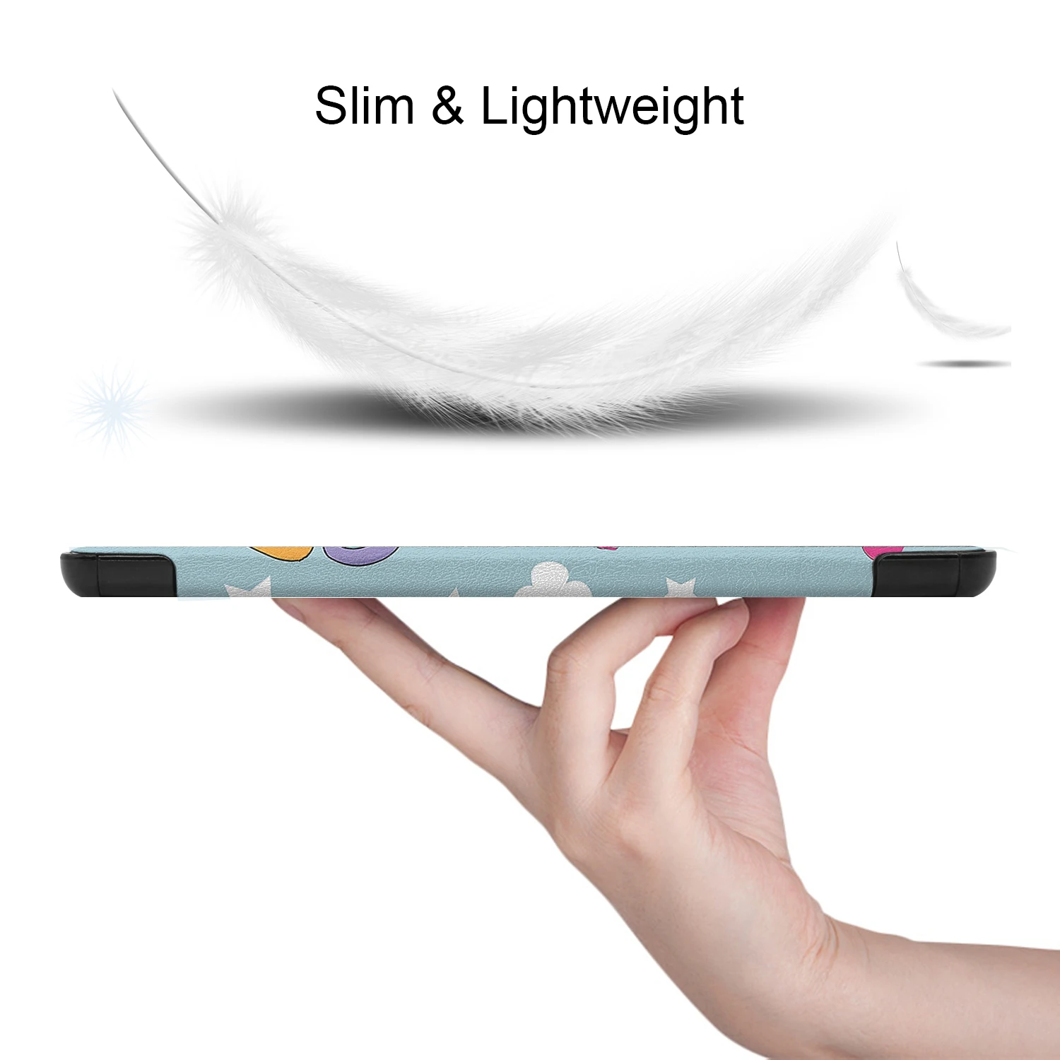 Premium PU Leather Tri-Folding Magnetic Protective Case for Samsung Galaxy Tab S10 Lite 2025, 10.9