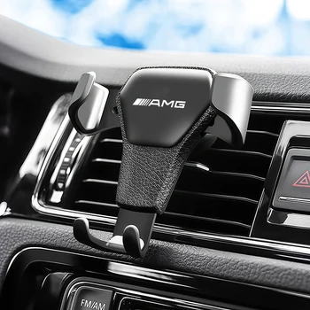 Gravity Car Phone Holder Air Vent GPS Stand Accessories For Mercedes Benz AMG GLC W203 W206 W220 W205 W211 W212 W201 W210 W108