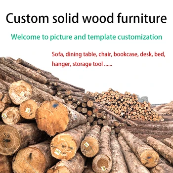 Solid wood furniture Customized furniture with drawings and samples 1
