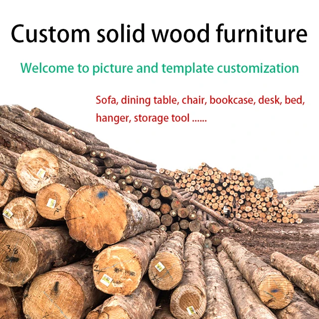 Solid wood furniture Customized furniture with drawings and samples 1