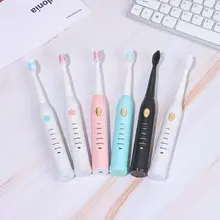 

Ultrasonic Sonic Electric Toothbrush USB Rechargeable Tooth Brushes Washable Electronic Whitening Teeth Brush Adult Timer Brush
