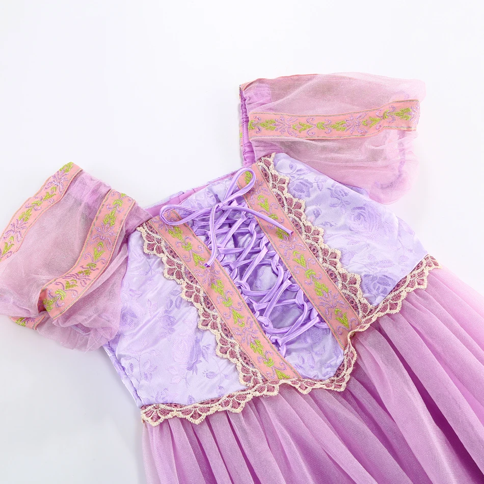 OBEEII Déguisement Cendrillon Enfant Fille Robe De Princesse Cinderella Costume Cosplay Conte De Fée Robe De Soirée Halloween Fêtes Noël Anniversaire Carnaval Cérémonie Cinderella02 3-4 Ans
