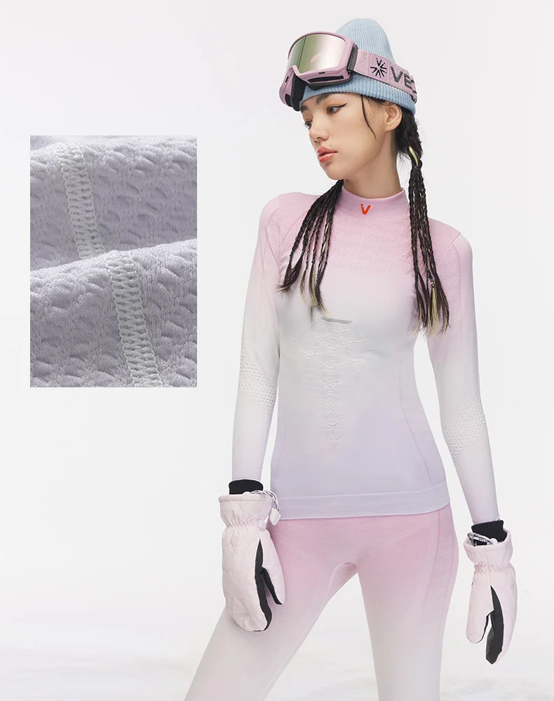 Women's long underwear for skiing VECTOR Thermal Camping Boutique