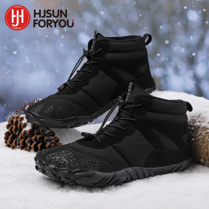 Winter Kids Sneakers Boys Girls Warm Casual Outdoor Shoes For Children Sports Shoes Non-slip Snow Boots