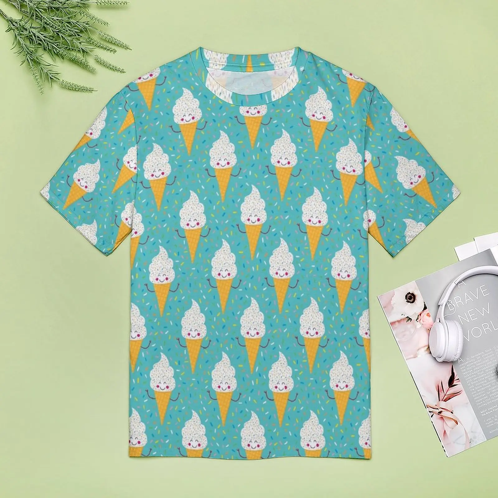 Full Print T shirt Girls Hot Ice Cream Party jpg full-print-t-shirt-girls-hot-ice-cream-party-jpg