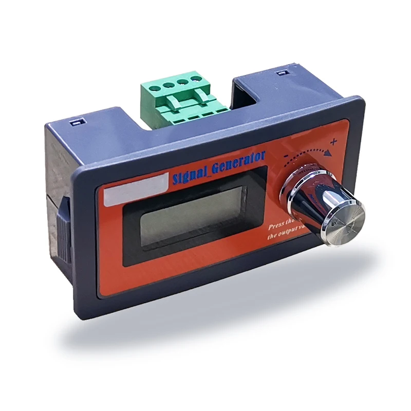 New Precision 0-5V 0-10V Signal Generator Voltage Signal Controller 7-28V Power Supply LCD Display