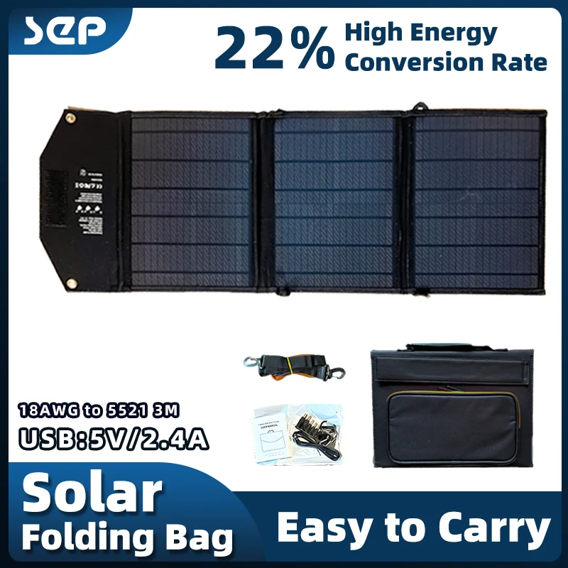 

30w60w100w Solar Panel 18v Usb Portable Solar Charging Panel Complete Kit 220v House Powerful Solar Panels For Power