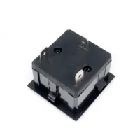 Prise de courant universelle encliquetable à montage sur panneau, prise noire et blanche, US, UK, EU, Euro, AU, 250V, 13A, 1 pièce 4