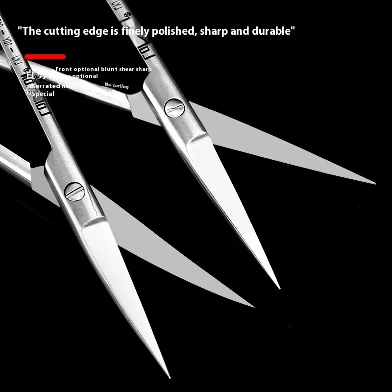 Medical Longmi Nikon Surgical Scissors with gold handle Express Suture Removal Scissors 1PCS